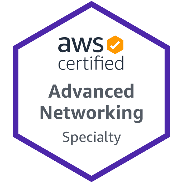 AWS Advanced Networking Specialty Certificate